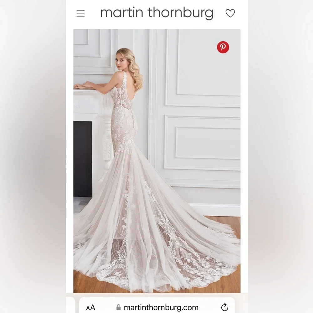 Martin Thornburg Branson Wedding Dress 122231 - Picture 3 of 17